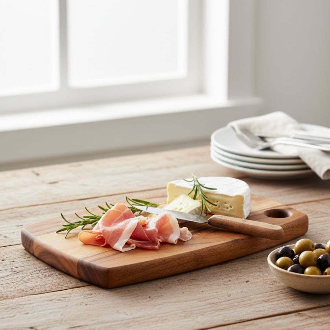 Curve Chopping Board: Elegant Kitchen Essential